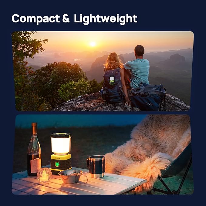 Consciot LED Battery Powered Camping Lantern, 4 Light Modes, IPX4 Waterproof - Image 7