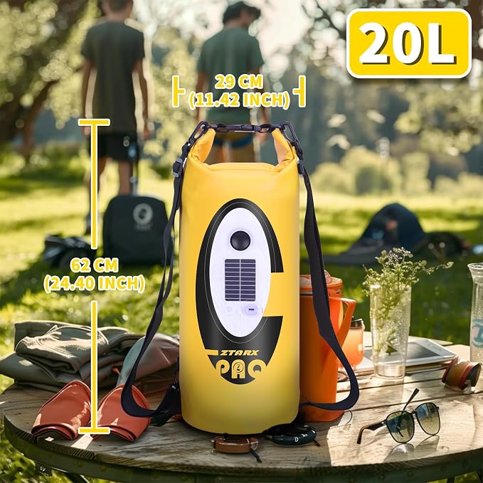FELICON Solar/Battery Powered Multi-Functional Backpack - Image 6