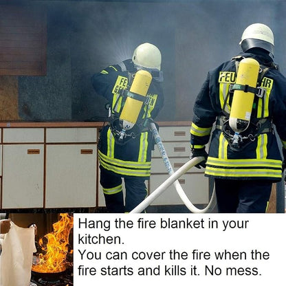 Leberna Emergency Fire Blanket for Home and Kitchen - Image 5