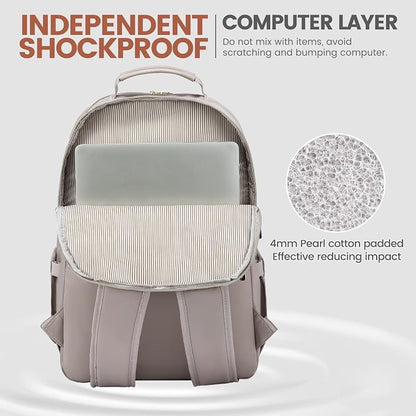 LOVEVOOK Laptop Backpack for Women 17.3 inch, Cute Womens Travel Backpack Purse - Image 3