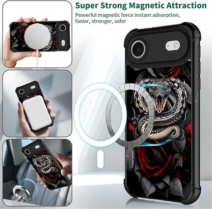 for iPhone 17 Air Case, for MagSafe Graphic Design for Girl Boy Soft Silicone - Image 2