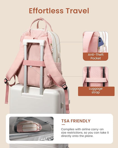 LOVEVOOK Backpack for Women, Laptop Backpack Women, Fits 18 Inch Laptop - Image 6