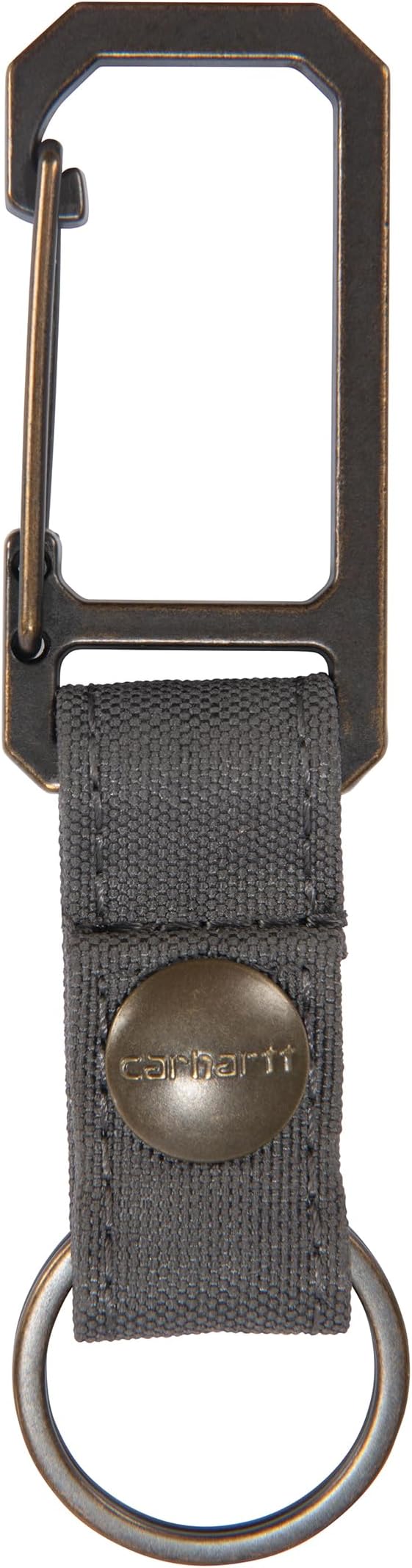 Carhartt Unisex Adult Durable Metal Key Keeper, Belt Loop Key Ring Holder by Carhartt