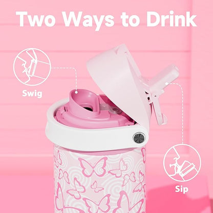 24 oz Insulated Water Bottle - Image 2