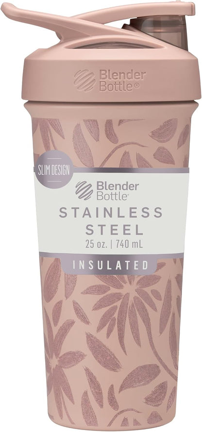 BlenderBottle Sport Flip Shaker Cup Insulated Stainless Steel Water Bottle by BlenderBottle