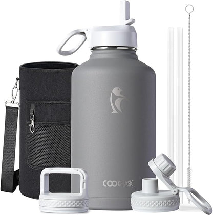 Half Gallon Water Bottle Insulated by Coolflask