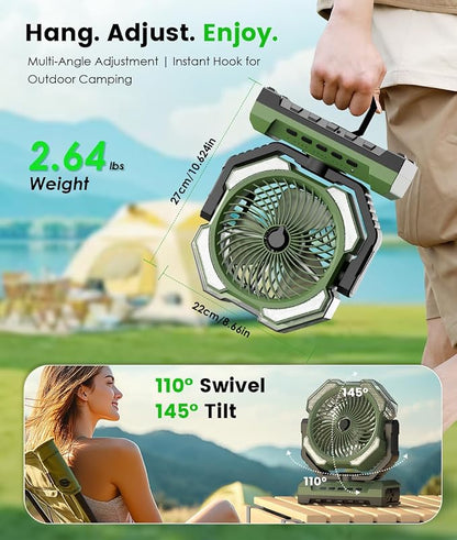Camping Misting Fan - Image 5