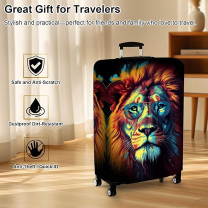 Luggage Cover Protector for 19-20 Inch Suitcases, TSA Approved Elastic Travel - Image 7