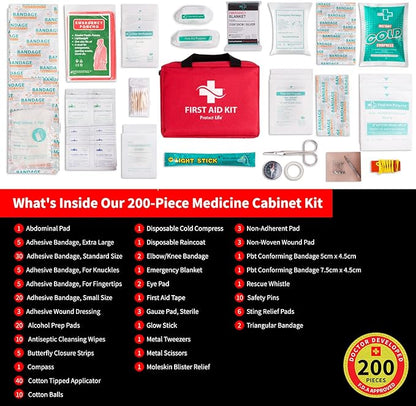 Protect Life Business First Aid Kit, Emergency First Aid Kit - Image 4