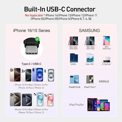 iWALK Portable Charger for iPhone 17/16/15 USB-C Small Power Bank 20W 4 - Image 3