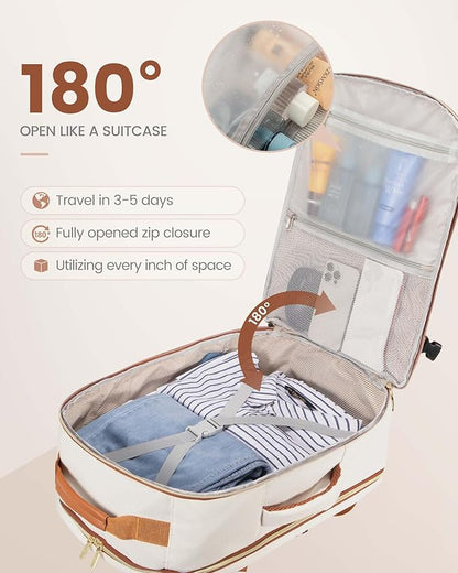 LOVEVOOK Travel Backpack for Women & Men 50L, Airline Approved Carry On - Image 2