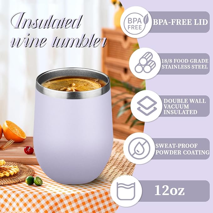 12oz Stemless Wine Tumbler - Image 5