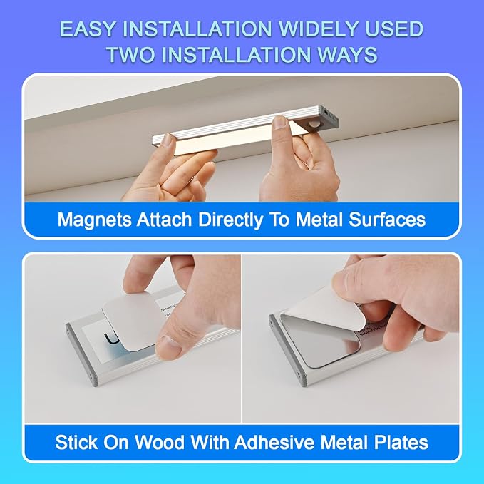 Under Cabinet Lighting, 4200mAh Rechargeable Motion Sensor Light Indoor - Image 7