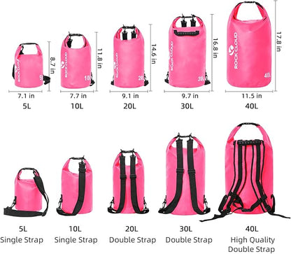 ROCK CLOUD Dry Bag Waterproof 20L Dry Sack - Image 2