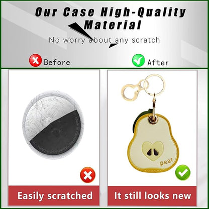 Leather Keychain Holder Case Compatible - Image 3