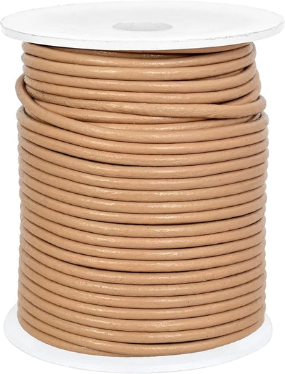 GENIQUE Real/Genuine Round Leather String Cord - Image 3
