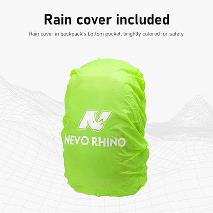 N NEVO RHINO Hiking Backpack 20L Water Resistant Outdoor Day Pack, Lightweight - Image 6