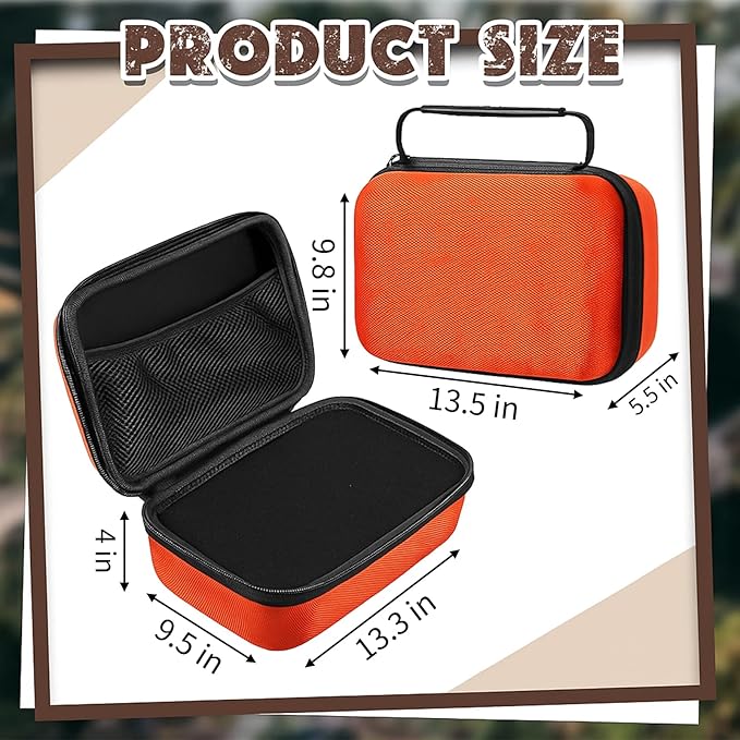 Relaxweex EVA Hard Case with Customizable Foam 13.5 x 9.8 x 5.5 Inchprotective - Image 2