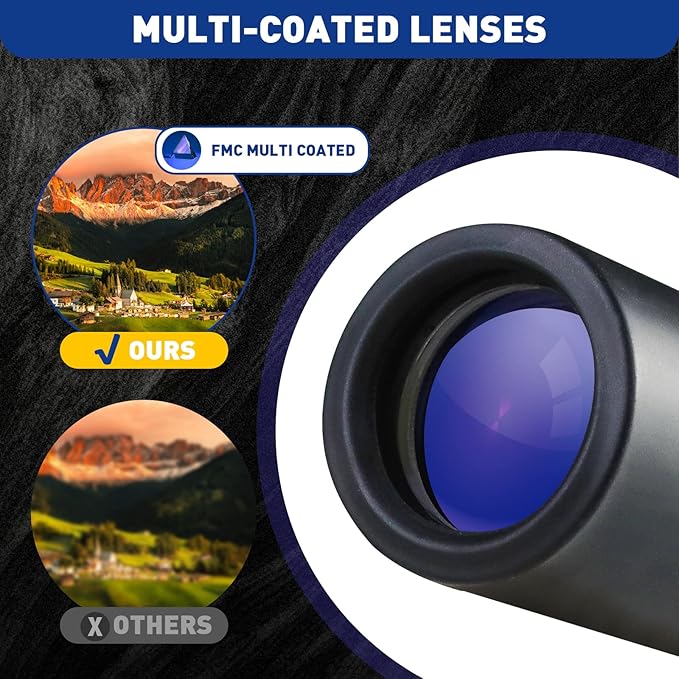 HDAJY Mini Monocular Telescope, Upgrade 30 x 25 HD Monoculars - Image 3