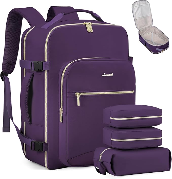 LOVEVOOK Travel Backpack for Women & Men 40L, Airline Approved Carry On by LOVEVOOK