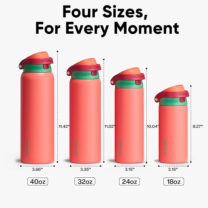 ENCOOL Leakproof Insulated Water Bottle - Image 9