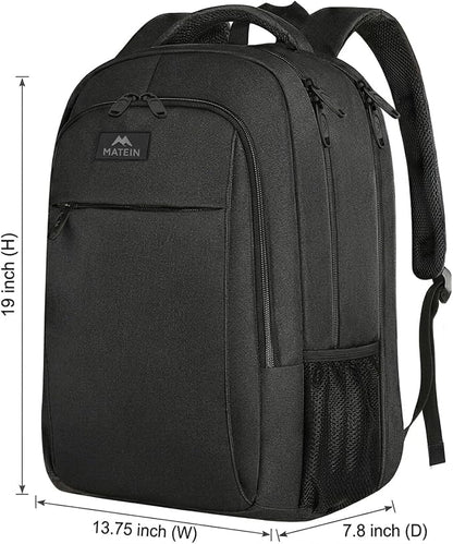MATEIN Extra Large Backpack, 17 Inch Travel Laptop Backpack, Anti Theft TSA - Image 4