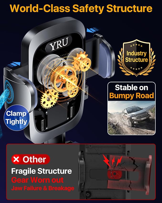 YRU Dashboard Cell Phone Holder - Image 6