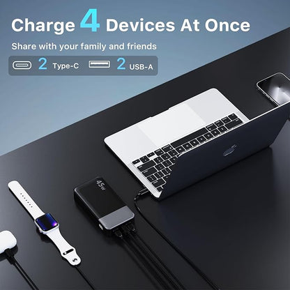 NOBIS Portable Charger, 20000mAh Power Bank, 45W Power Bank Fast Charging - Image 4