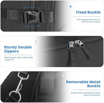 Sinaliy Travel Backpack for Men Women, Personal Item Travel Bag - Image 8