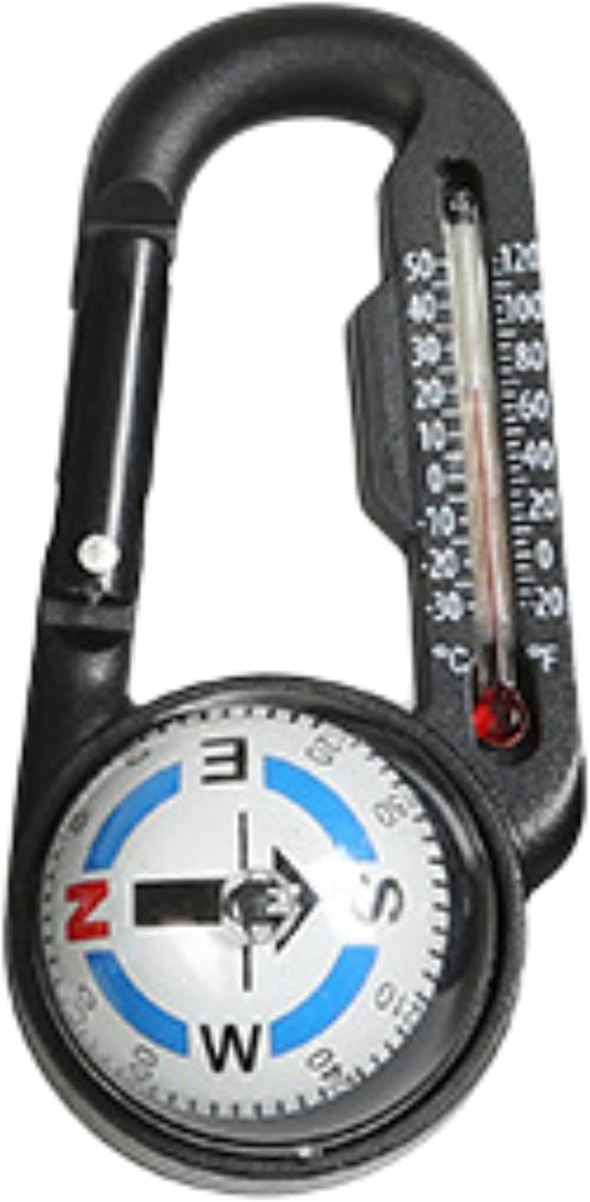 Trekker's Compass Crew Carabiner Compass by Unknown