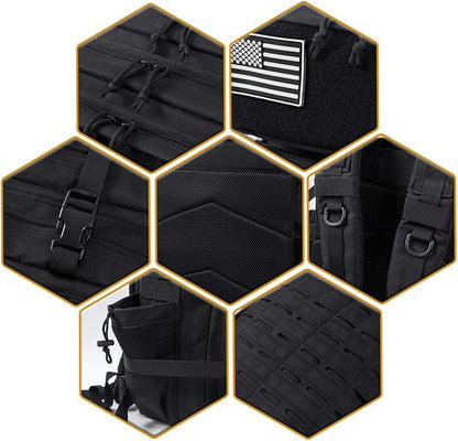 QT&QY 25L/45L Military Tactical Backpack - Image 6