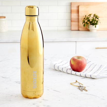 BJPKPK 25oz Insulated Stainless Steel Water Bottle BPA Free, Shining Gold - Image 2