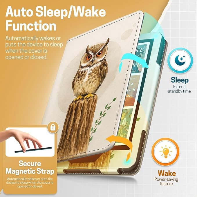 TNP Stand Case for Kindle Paperwhite 12th Generation 2024 / Kindle Colorsoft - Image 4
