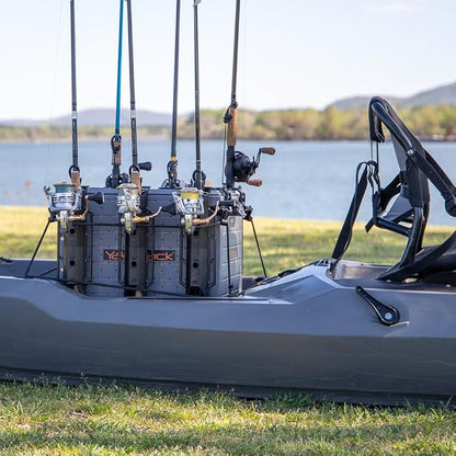 YakAttack BlackPak Pro 16" x 16" Kayak Fishing Crate - Image 9