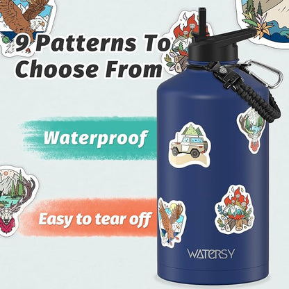 1 Gallon Water Bottle Insulated, BPA Free&Leak Proof, 128oz Stainless Steel - Image 4