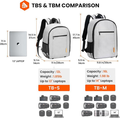 TARION Camera Backpack Bag for Photographers: DSLR Camera Bag - Image 7