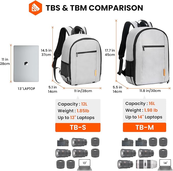 TARION Professional Camera Backpack Case - Image 7