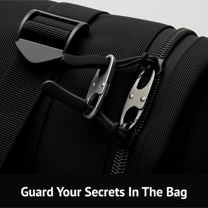 zelin Anti Theft Zipper Clips Double Opening Small Carabiner Clips, Commuting - Image 3