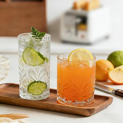 BELLAFORTE Shatterproof Tritan Plastic Drinking Glasses. 13oz & 18oz Water - Image 3