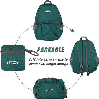 G4Free 20L Lightweight Packable Backpack Travel Hiking Daypack Foldable Backpack - Image 6