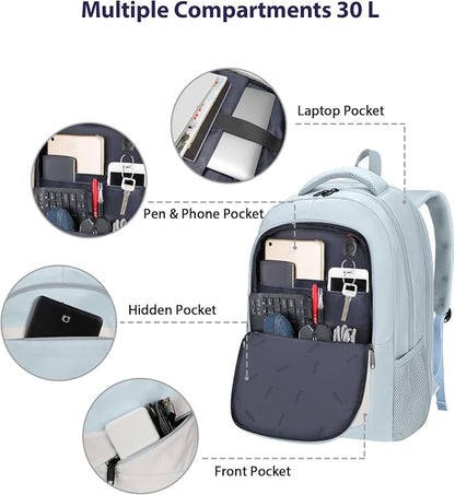 MATEIN 30 L Large Laptop Backpack, Stylish Lightweight Nursing Teacher Work - Image 5