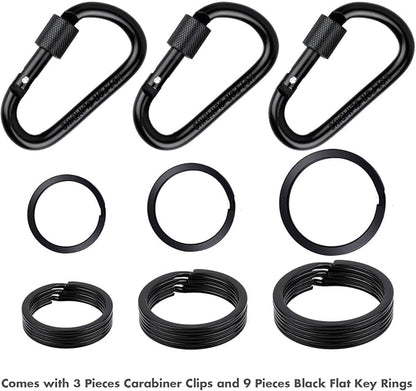 Cridoz Locking Carabiner D Ring Clips - Image 5