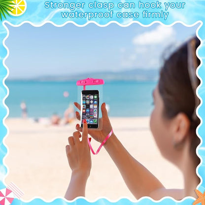 Flutesan 40 Pack Universal Clear Waterproof Phone Pouch Cell Phone Pouch Dry - Image 6