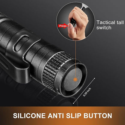 Honoson 10 Pieces Mini Pen Light Flashlight Small LED Pen Light Aluminum Pocket - Image 4