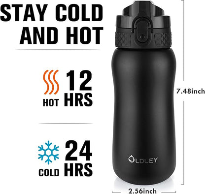 Oldley Insulated Water Bottle 12oz Water Bottles - Image 3