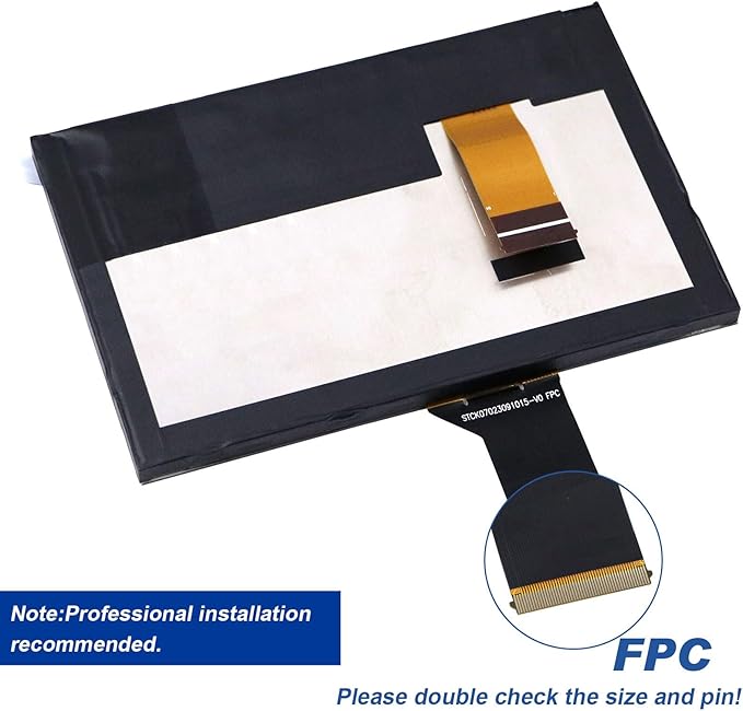 7" uconnect Touch Screen Digitizer LCD Monitor Radio Navigation Compatible - Image 6