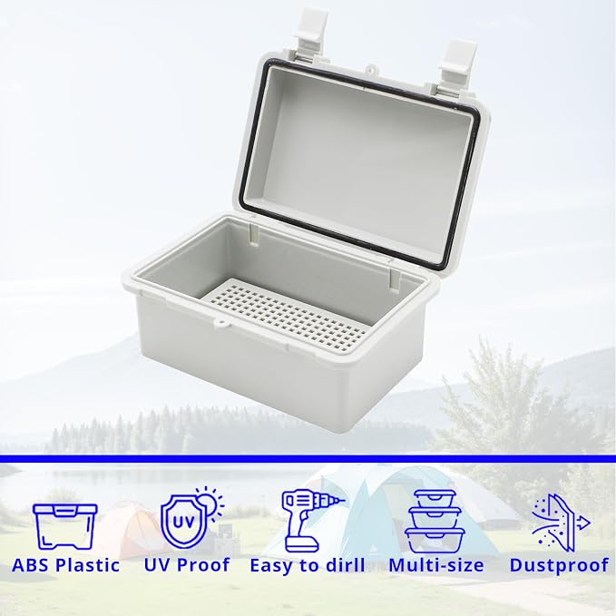 MAKERELE Outside Small Outdoor Junction Box Waterproof Electrical - Image 5