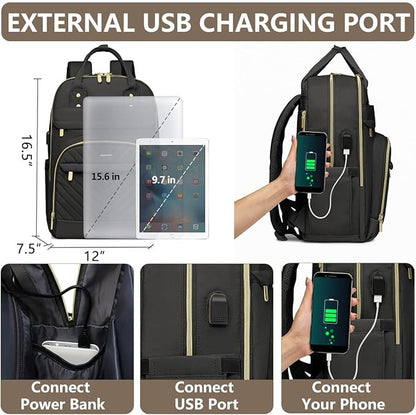 Laptop Backpack for Women Work Bag - Image 4