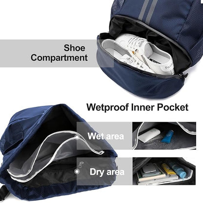 Hoedia Sports Drawstring Backpack - Image 2