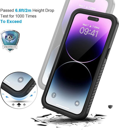 Lanhiem for iPhone 14 Pro Case, IP68 Waterproof Dustproof Case - Image 5